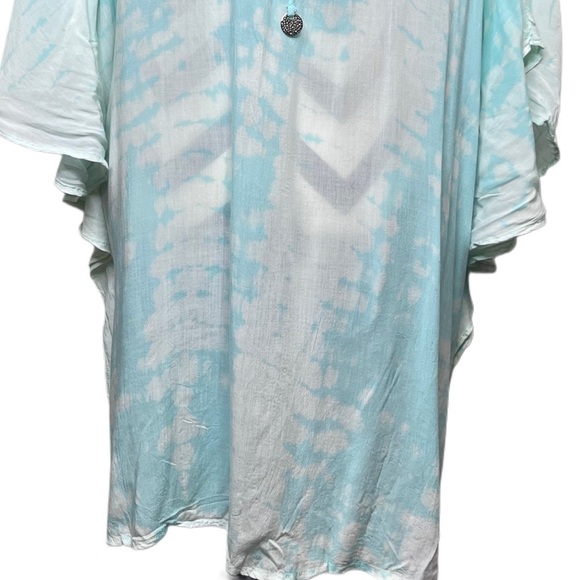 NWT Surf Gypsy Beachy Boho Sz M Embroidered Beach Cover Up Tunic - Picture 6 of 16